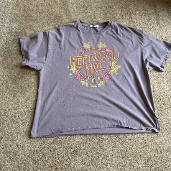 Free People X Daydreamer Fleetwood Mac Flower Tee - Picture 2 of 3